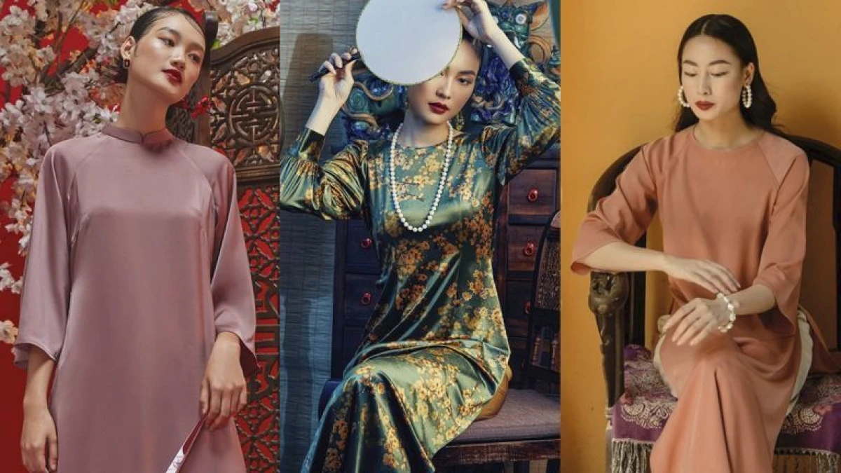 Áo dài cách tân mang hơi thở hiện đại nhưng vẫn giữ hồn truyền thống