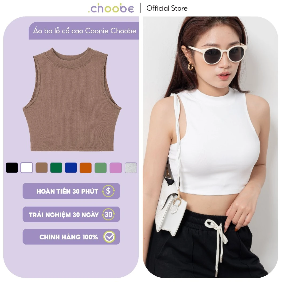 Các kiểu áo tank top phổ biến từ dáng ôm body đến croptop