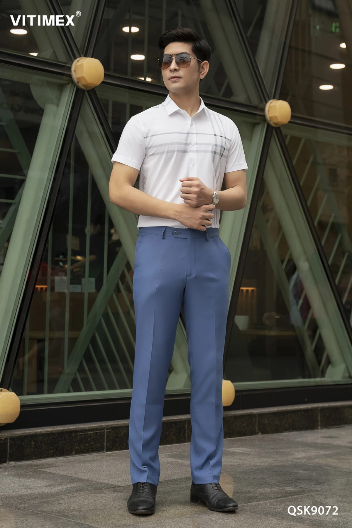 Quần âu nhiều kiểu dáng từ slim fit đến ống rộng