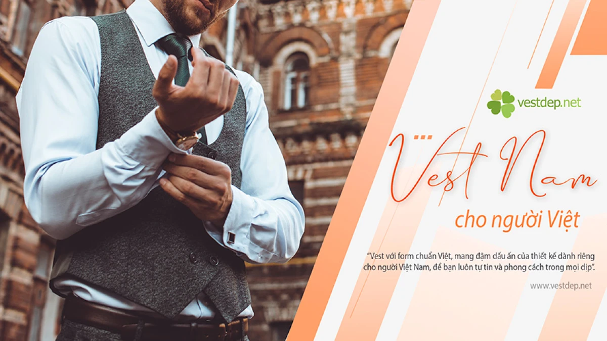 Suit chú rể công sở thanh lịch hiện đại