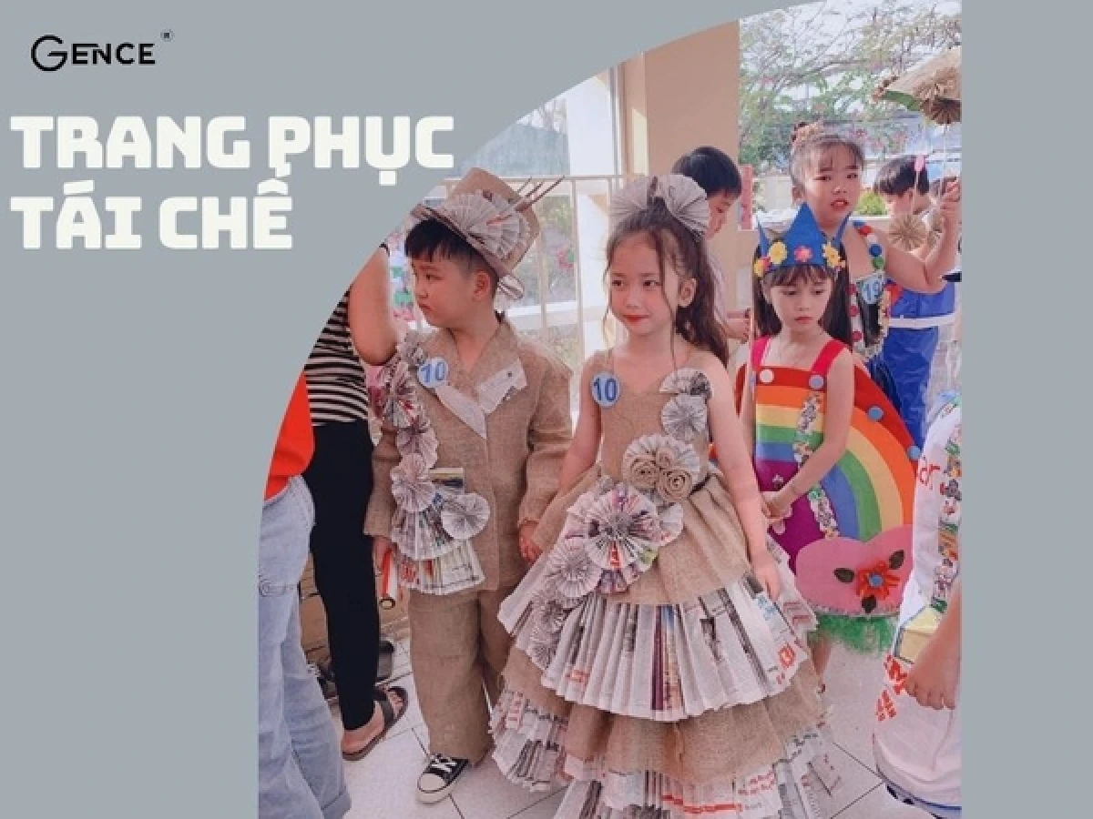 Thời trang tái chế sáng tạo từ chất liệu cũ thân thiện môi trường