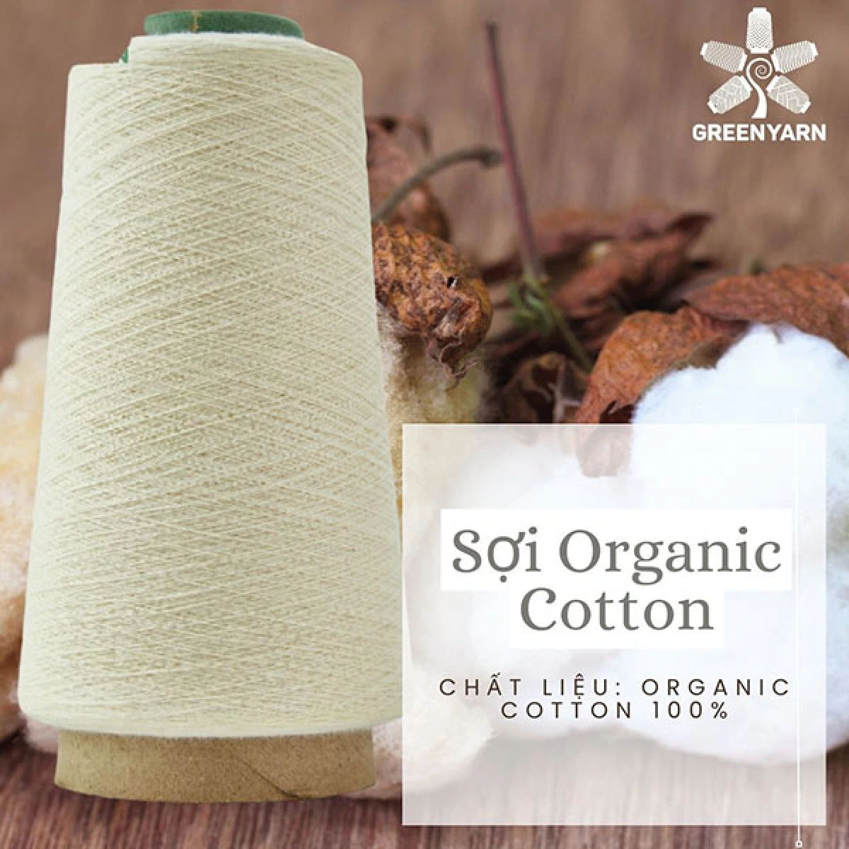 Chất liệu vải bền vững từ cotton hữu cơ và lanh