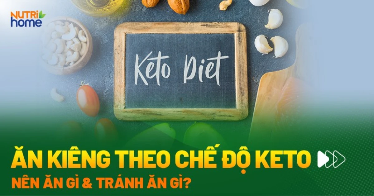 Thực phẩm nên ăn trong chế độ ăn keto
