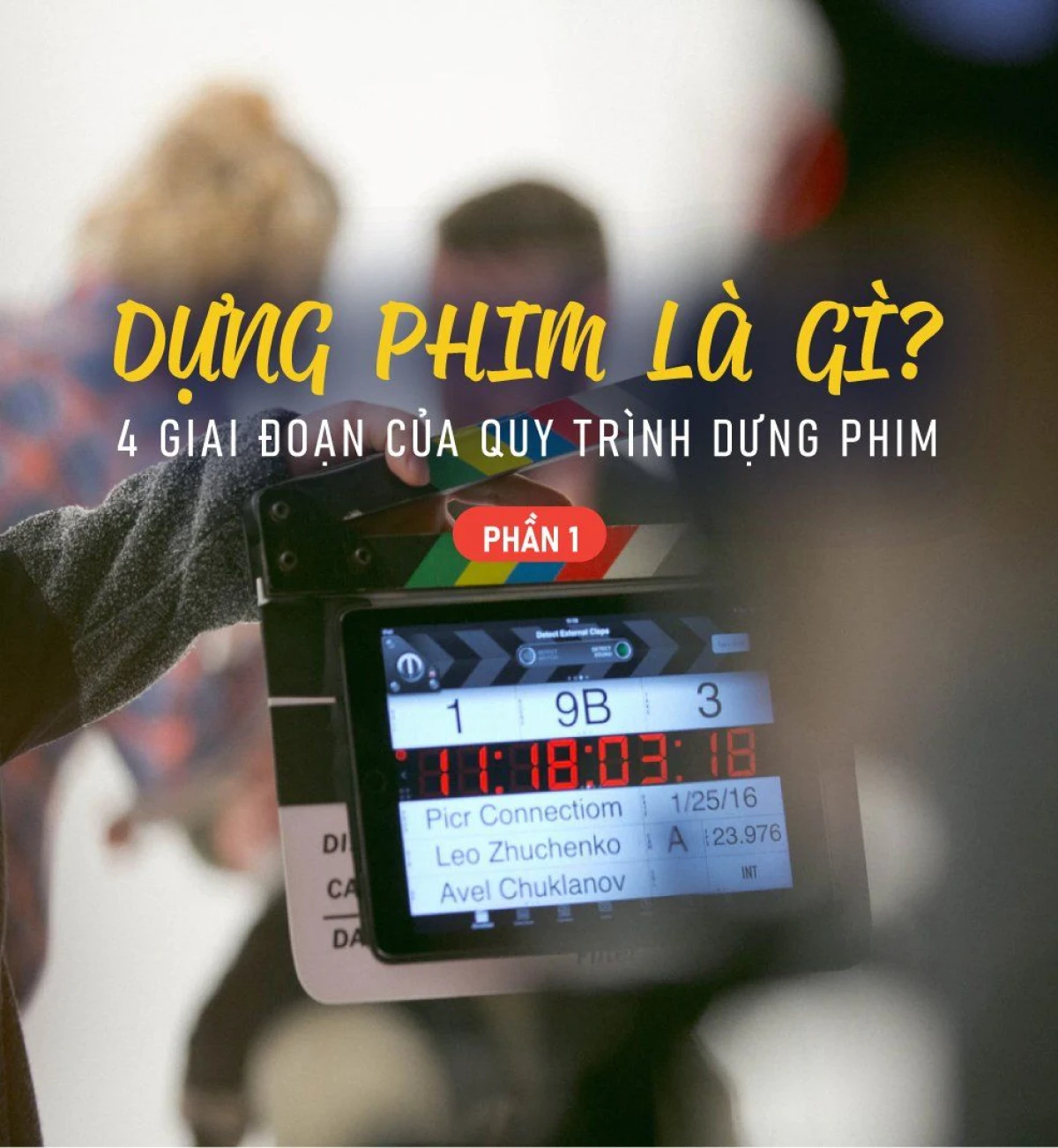 Quy trình sáng tạo và quay dựng phim thời trang nghệ thuật