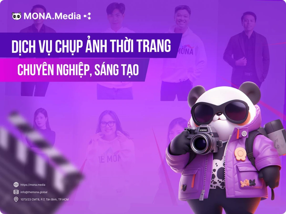Buổi chụp hình thời trang chuyên nghiệp trong studio