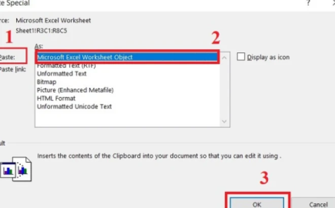 Chuyển từ Excel sang Word: Hướng dẫn chi tiết và mẹo hay nhất
