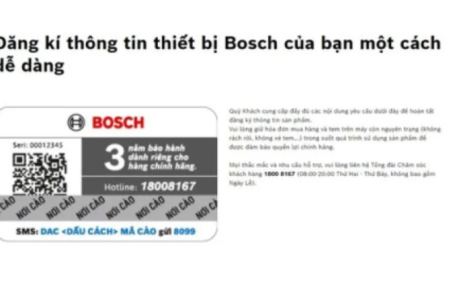 Bảo Hành Tủ Lạnh Bosch: Hướng Dẫn Chi Tiết Và Đầy Đủ Nhất