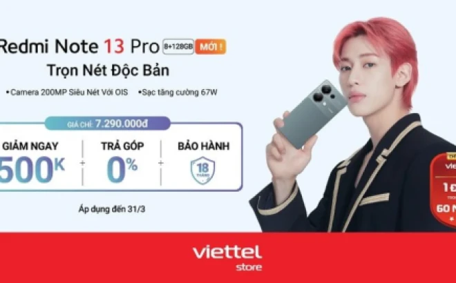Redmi Note 13 Pro 4G: Siêu phẩm tầm trung nổi bật trong năm